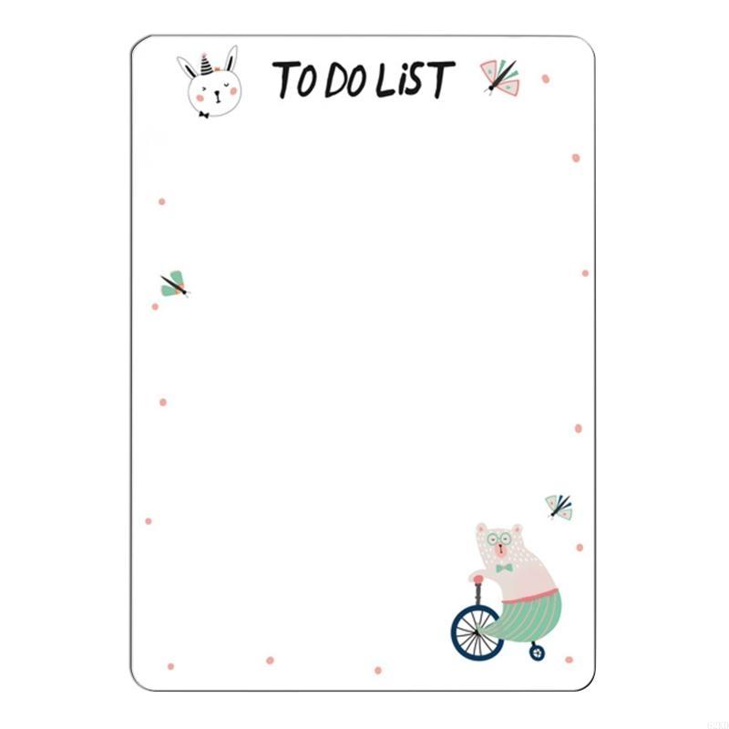 62KD Refrigerator Magnet Notepad Flexible Message Reminder Memo Board