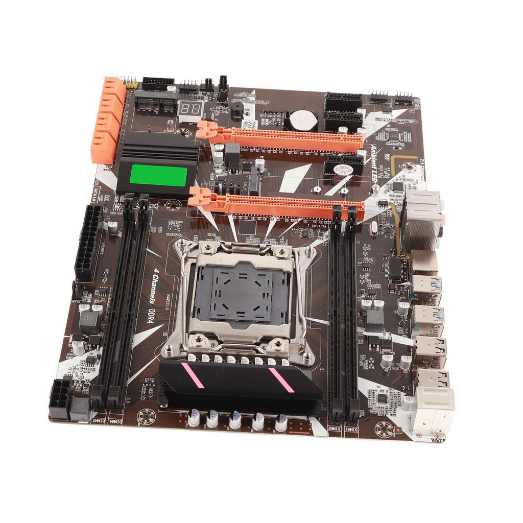DDR4 Motherboard 5 PCIe Slots 8 SATA3.0 DDR4 Memory High Speed Desktop Motherboard for Computer PC Replacement