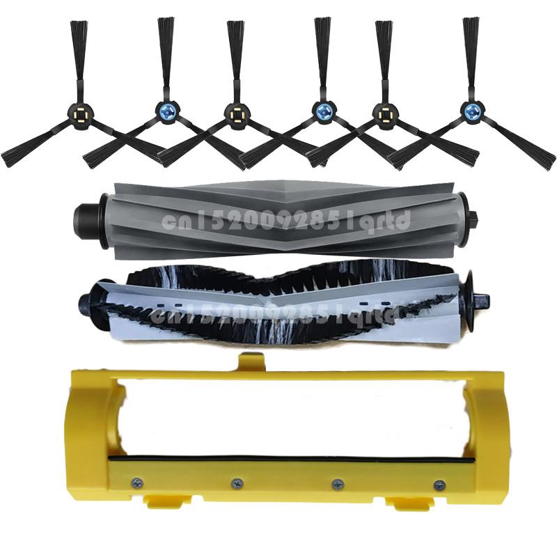 Rollen-Hauptbürstenabdeckung Seitenbürste für DEXP LF-800 Ilife A9s A7 A80 Plus A10s L100 Silvercrest SSRA1 SSR1 Staubsaugerteile