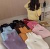 Women's Korean Solid Color Turtleneck Pullover Sweater - 2026 Autumn/Winter Soft Knit Base Layer