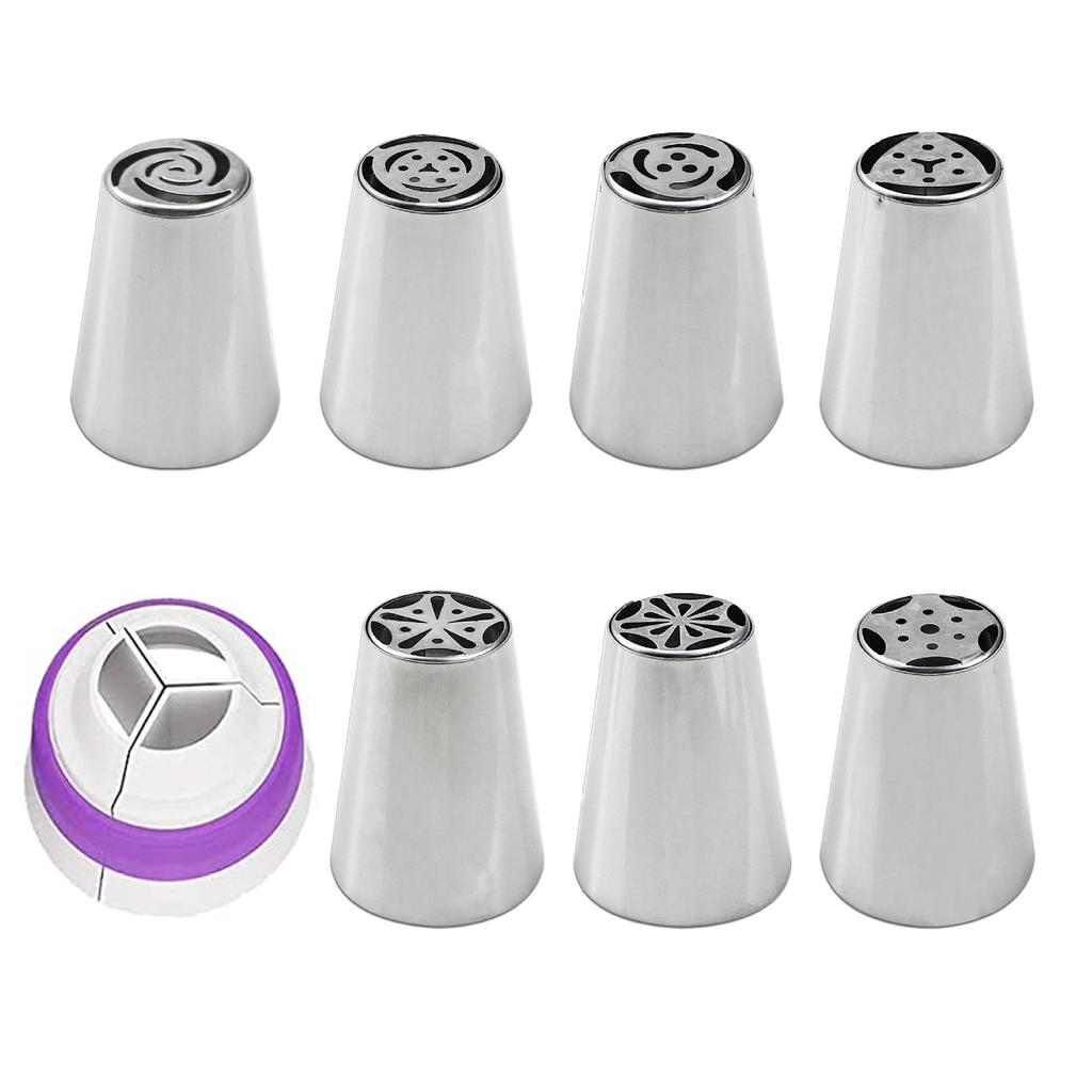 Stainless Steel Piping Tips Set: Multiple Styles for Cake and Baking DIY