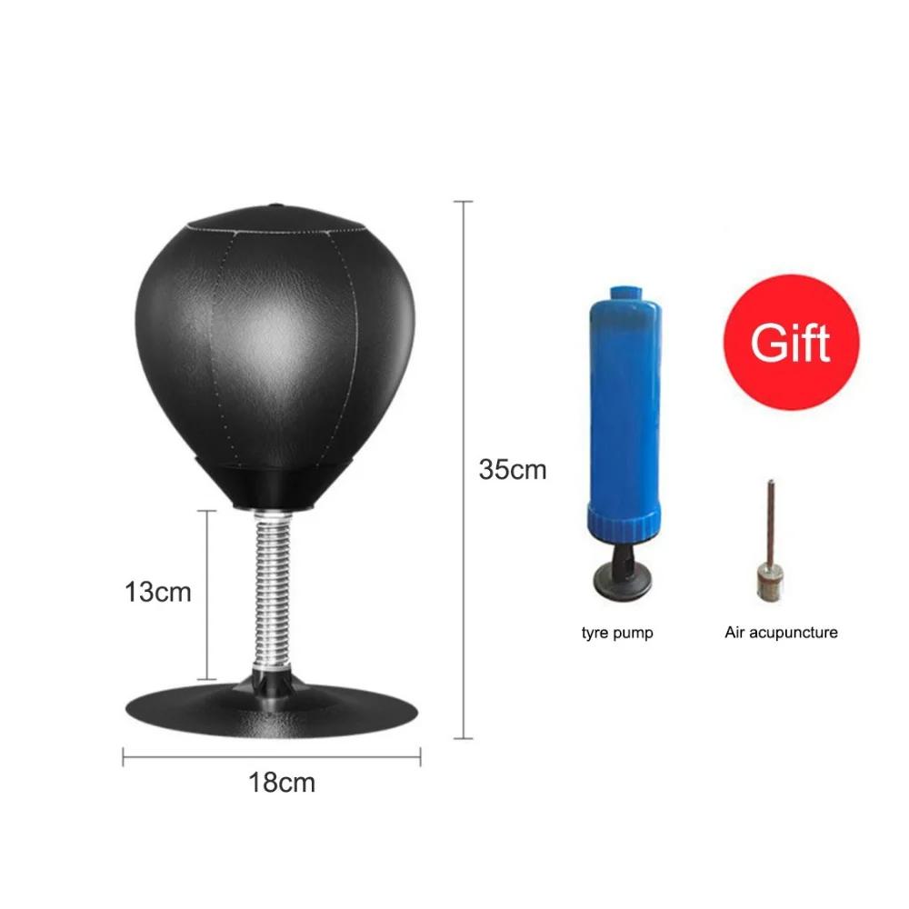 Desktop Punching Bag with Suction Cup Table Boxing Bag Heavy Duty Stress Relief Boxing Practice for Kickboxing Training