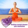 Natural Raw Amethyst Cluster Crystal Purple For Meditation Natural Amathesis Crystal Clusters Raw Amethyst Stones Home Decor