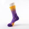 Elite Basketball Socks, Mid-calf Men's and Women's Long Socks, Towel Bottom Shock-absorbing and Anti-slip High-top Sports Socks