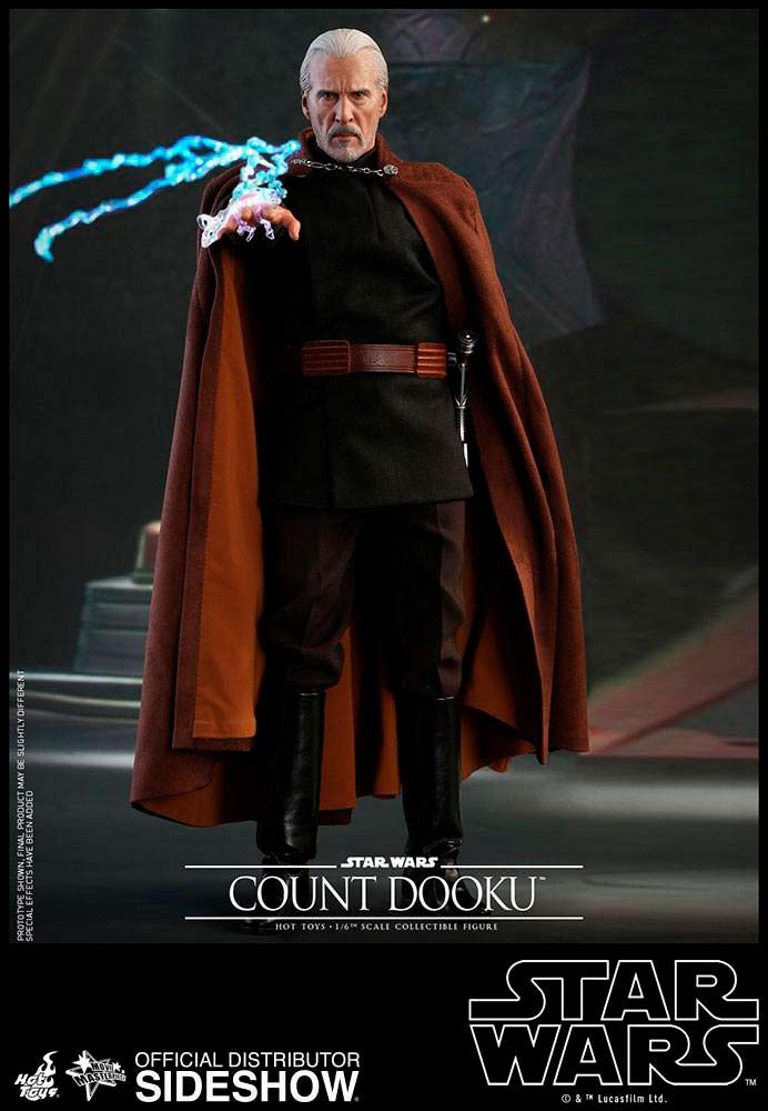 Star Wars Episode Attack of the Clones Scale Count Dooku [Movie Masterpiece] II 1/6 Figure