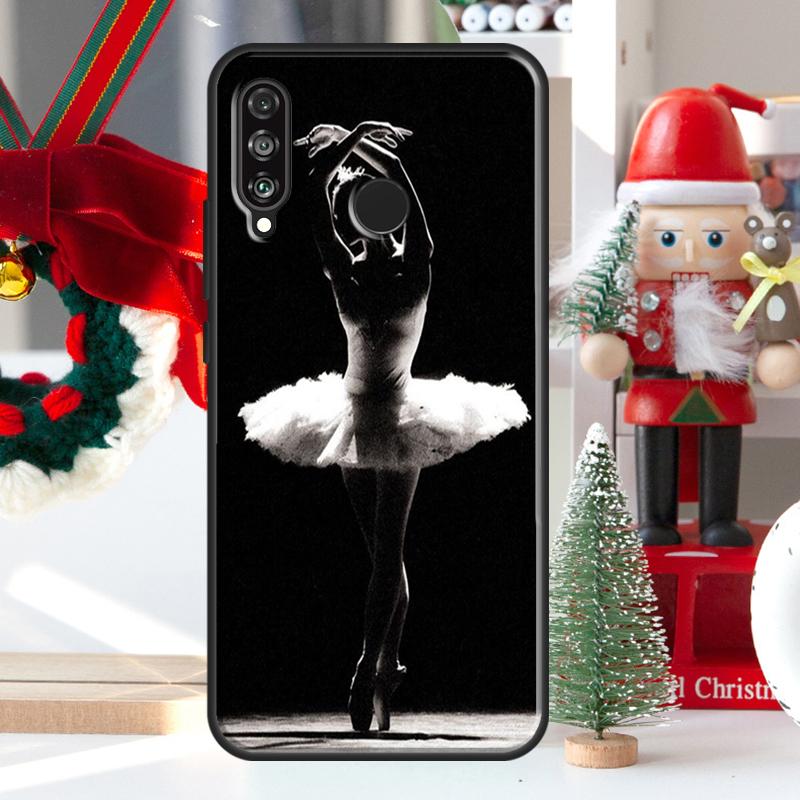 Ballerina Ballet Dance Girl For Huawei Nova Y73 Y60 Y70 Y90 Y72 Y61 Y91 7i 8i 11i 12i 12s 9 10 SE P20 P30 P40 Lite Case
