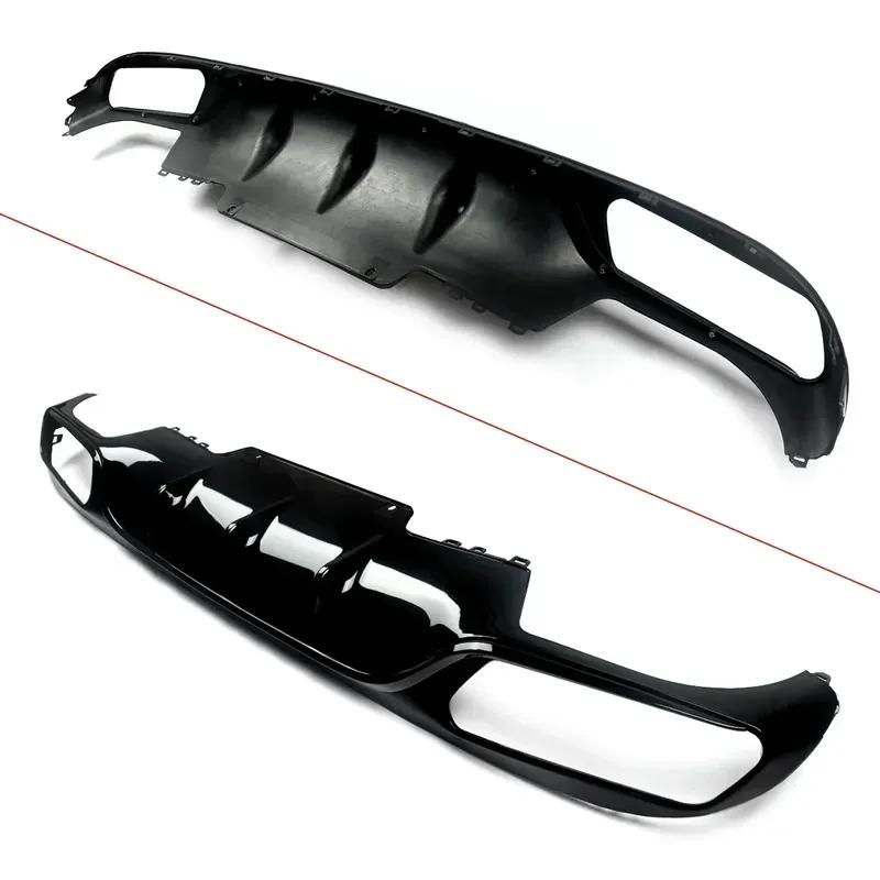 Rear Diffuser With Exhaust Tip for Mercedes-Benz E-Class W213 Standard Bumper 2016-2020 E200 E250 E300