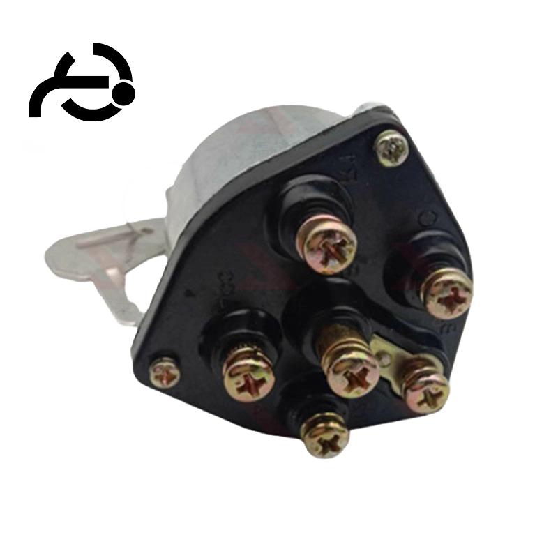 Diesel Generator Set Start Key Electric Door Lock JK406 Ignition Switch Preheating Start JK406