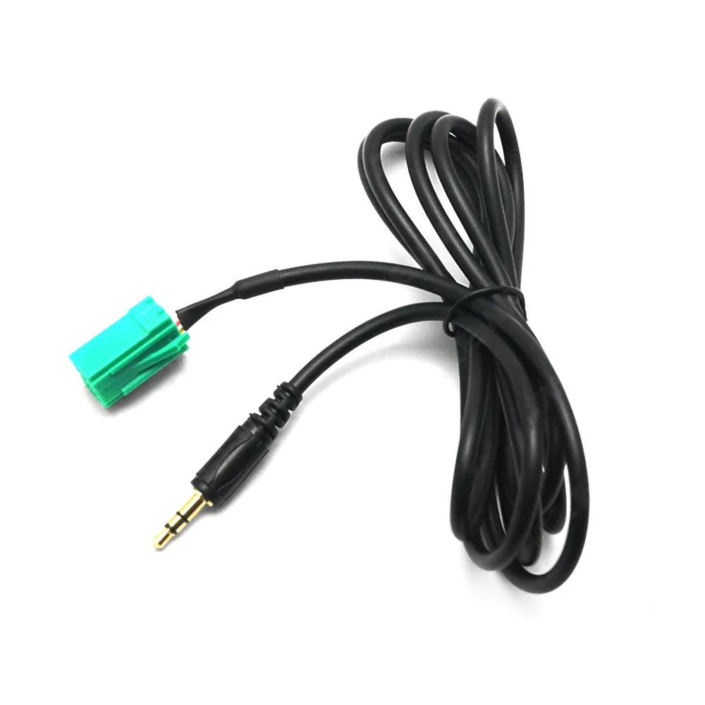 AUX Input 3.5mm Jack Cable Adapter For Renault Clio Megane Laguna