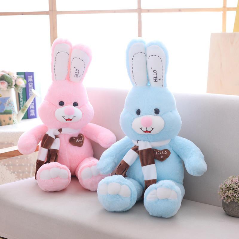 Adorable Large Bunny Plush Toy With Soft Pp Cotton Filling For Girls Ideal For Cuddling And Sleeping