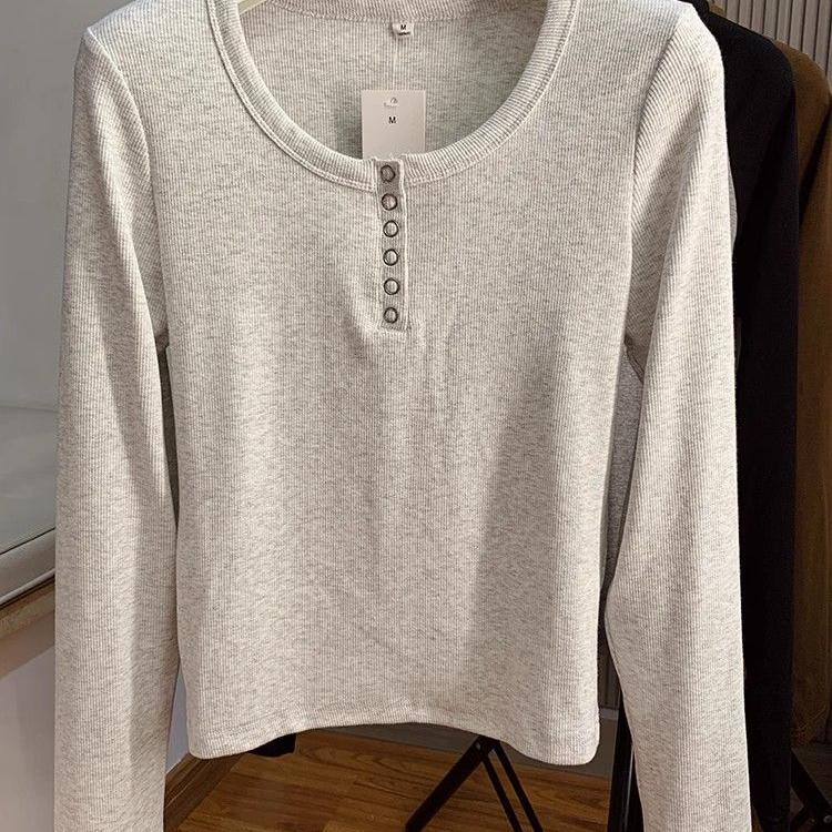 Spring New Long Sleeve T-Shirt Women Basic Tee Shirt Oversize T Shirt Women Casual O-neck Women Tshirt