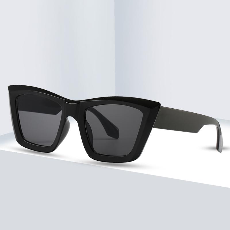 Vintage Small Cat Eye Sunglasses Women Luxury Designer Retro Cat Eye Sun Glasses for Ladies New Fashion Square Female Sunglass