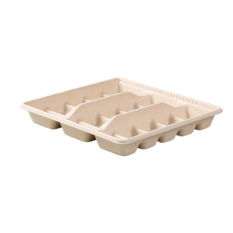 Biodegradable 15-Compartment Dumpling & Wonton Trays