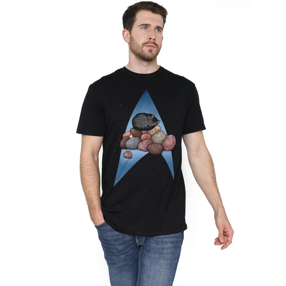 STAR TREK Mens Five Year Nap T-Shirt