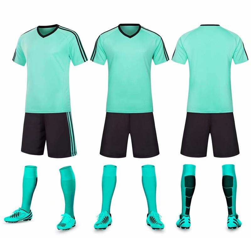 6095 Football Jersey Set Men'S Adult Children'S Clothing Competition Jersey Football Jersey Size 20-Xl