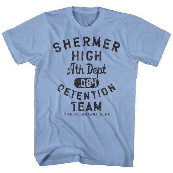 The Breakfast Club Shermer High Detention Team Men s T Shirt Classic Movie Unisex T-Shirt XXXXL