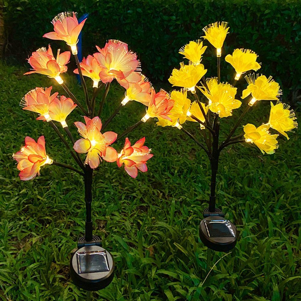 Solar Lade Kamelie Simulation Pflanze Licht Simulation Pflanze Design LED Lichtquelle LED Außen Landschaftslicht