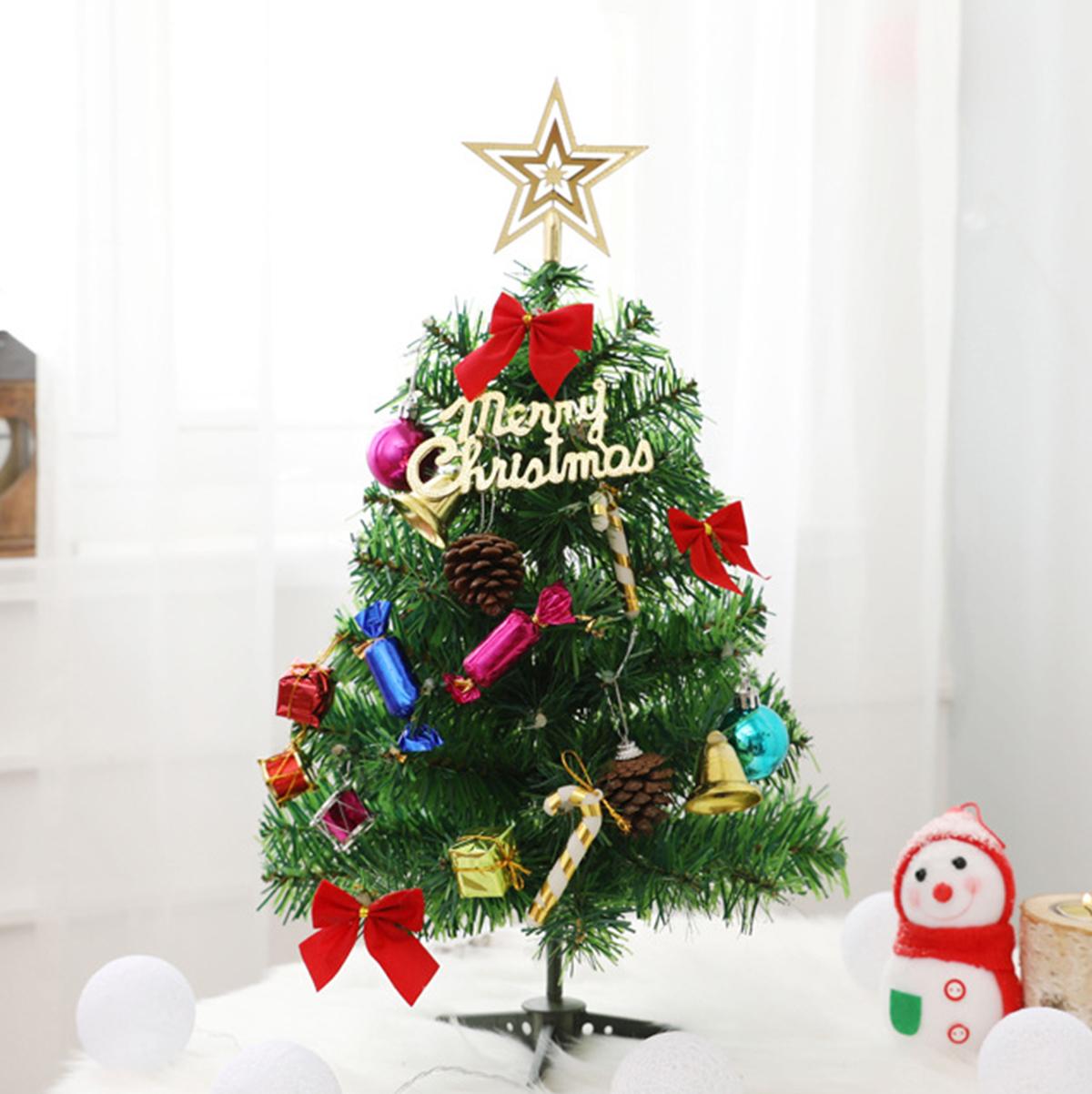 

2025 Новый год 50 см Рождественская елка Настольная Рождественская подсветка Навидад Вставка для домашней вечеринки Маленький мини-набор Подарок Креативный Сделай сам Фетровые огни