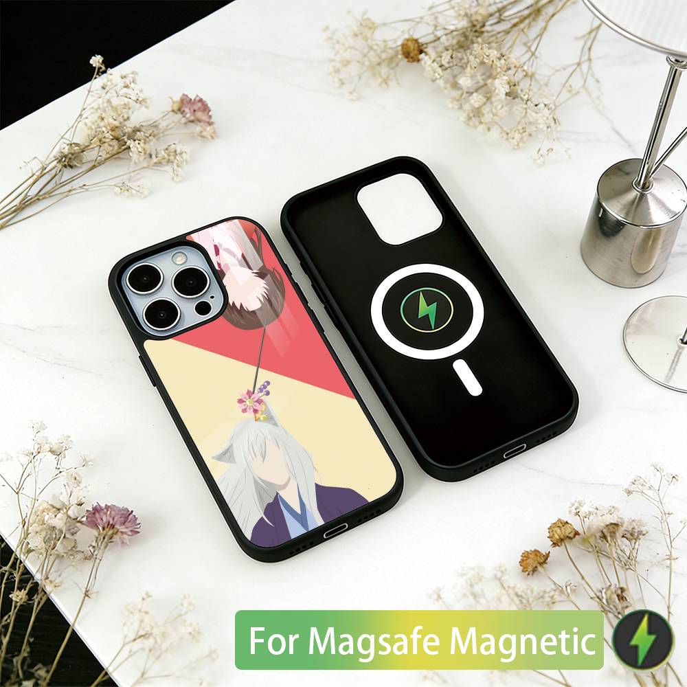Kamisama Kiss Tomoe X Namami Phone Case For iPhone17,16,15,14,13,12,11 Plus,Pro Magnetic with Magsafe Wireless Charging