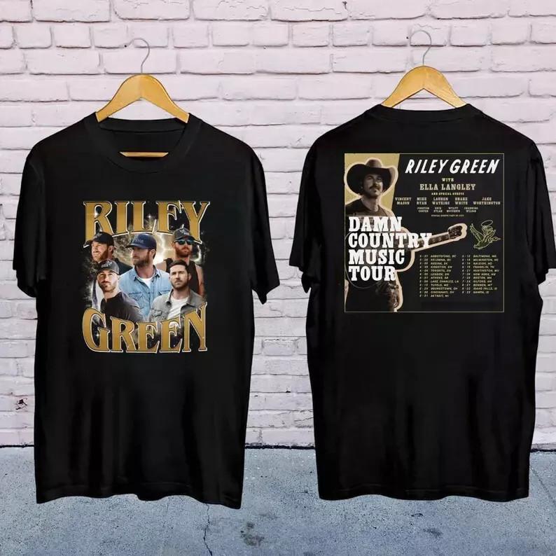 

Riley Green Damn Country Music Tour 2025 Shirt, Riley Green 2025 Concert, Riley 4XL