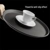 LISM Non-slip Tempered Glass Serving Tray