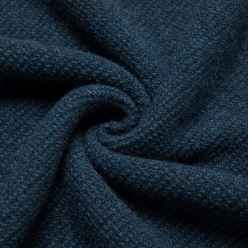 Pullover Herren Herbst und Winter Halbhochgeschlossener Wollpullover Business Freizeit Verdickter warmer Nadelpullover Bottoming Top