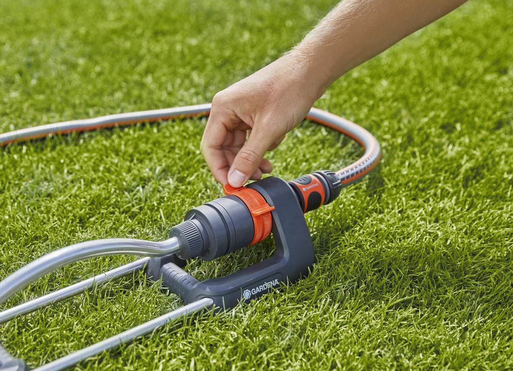 Gardena Aqua 18700-20 Oscillating Sprinkler For Watering And Irrigation