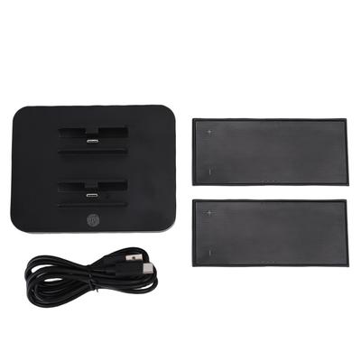 Ladestation passend für Switch 2 Controller Spielen während des Ladens 4 Steckplätze Doppelseitige magnetische Schnellladestation für Controller
