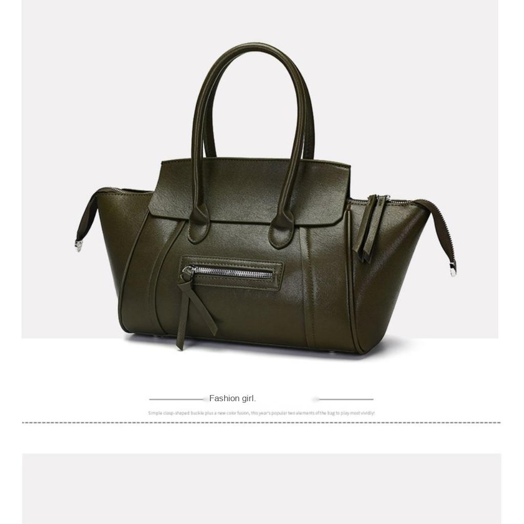 Xeie Thuk Shoulder Bag Women Faux Leather Multi Compartment Office Daily
