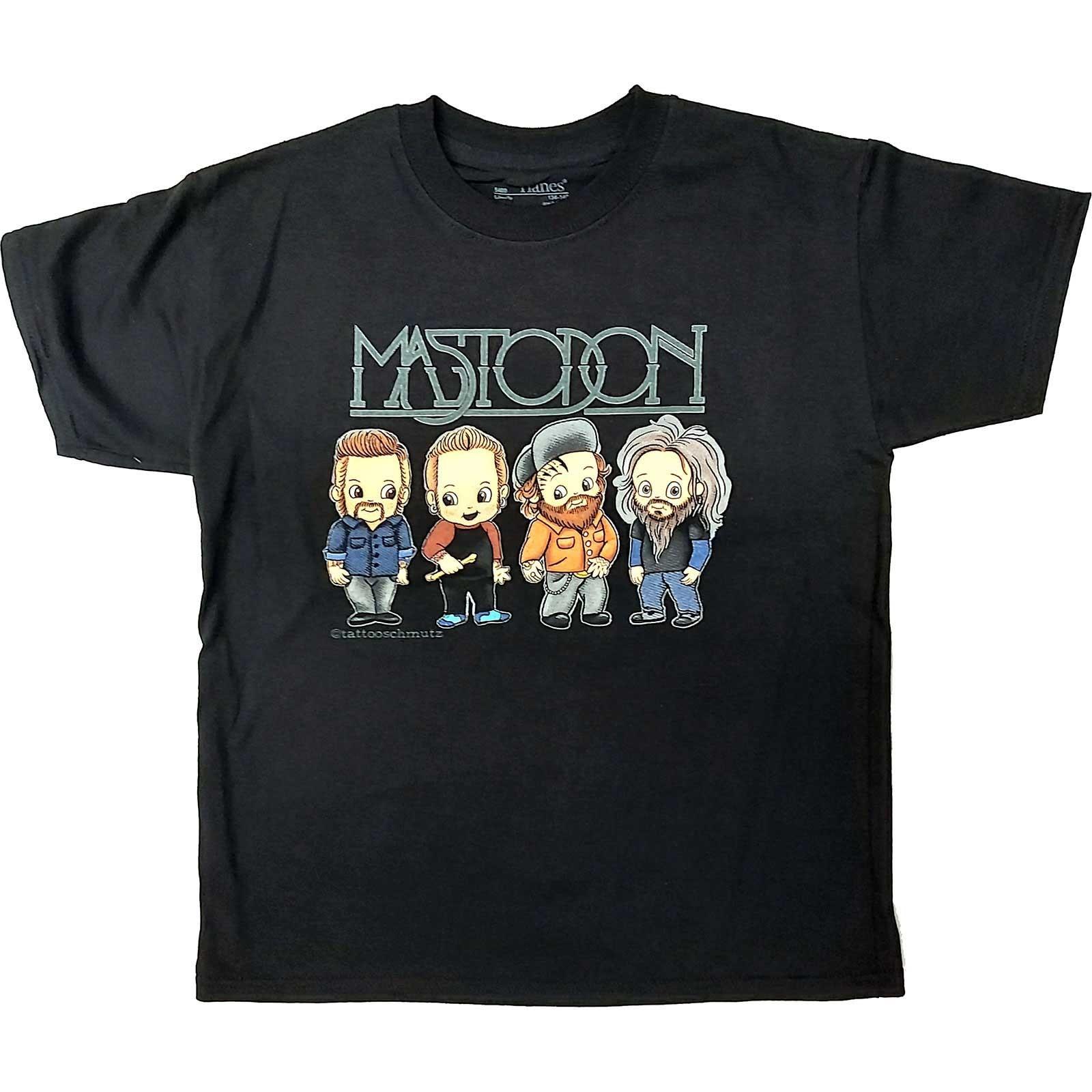 Mastodon Kids T-Shirt: Band Character OFFICIAL NEW XXXL