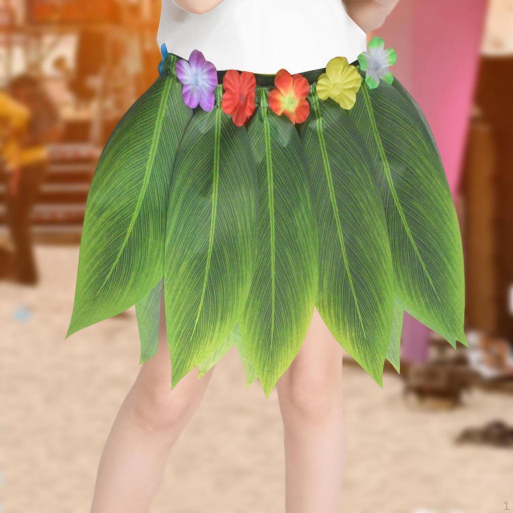 Grass Skirt Hawaiian Flower Design for Themed Parties And Event Decor