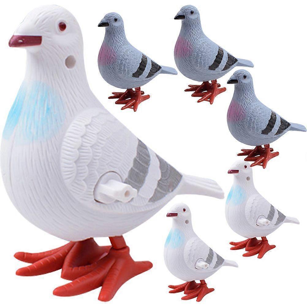 6pcs Jumping Pigeons Kids Jumping Toys Pigeons Wind Up Toy Kids Gift Pigeons For Kids