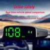 1pcs Car Speedometer Solar Head Up Display GPS Digital Intelligent Light Sensing HUD Speed Hud Display Digital Auto Electronics