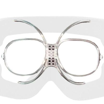 Ski Goggle Lens Prescription Inserts Adjustable Optical Adapter Flexible Bendable Inner Frame For Glasses Wearers Outdoor Skiing