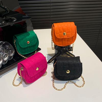 Neue Koreanische Luftkissen Lippenstift Tasche Plüsch Kette Schulter Umhängetasche Kleine Tasche Ins Mode Mini Taschen für Frauen Nette Geldbörse
