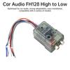 High-performance Car Stereo Speak Hi-Low Converter Module RCA Adapter Quick-Connection for Car Audio Accessories