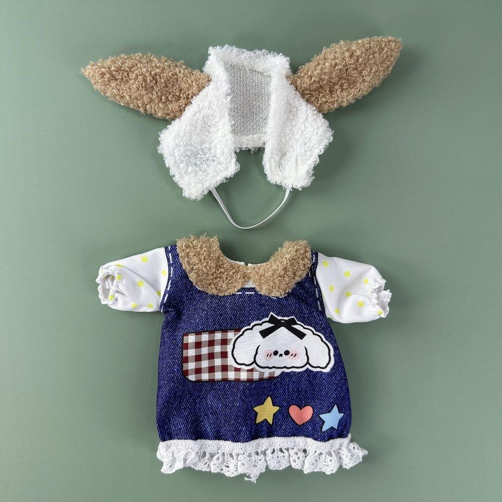 Doll Accessories BJD Doll Dress 28cm Doll Doll Strap Dress Set  (No Dolls and Shoes)