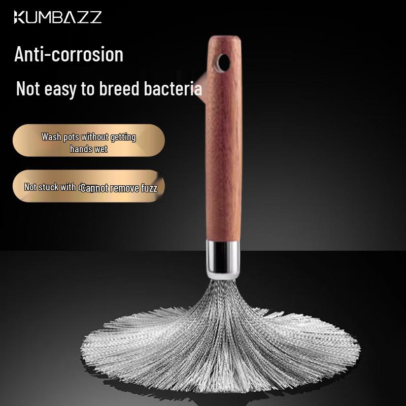 KUMBAZZ Food-Grade Stainless Steel Pot Scrubber