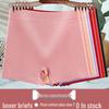 Plus Size Women's High-Waist Cotton Boxer Briefs for Girls
