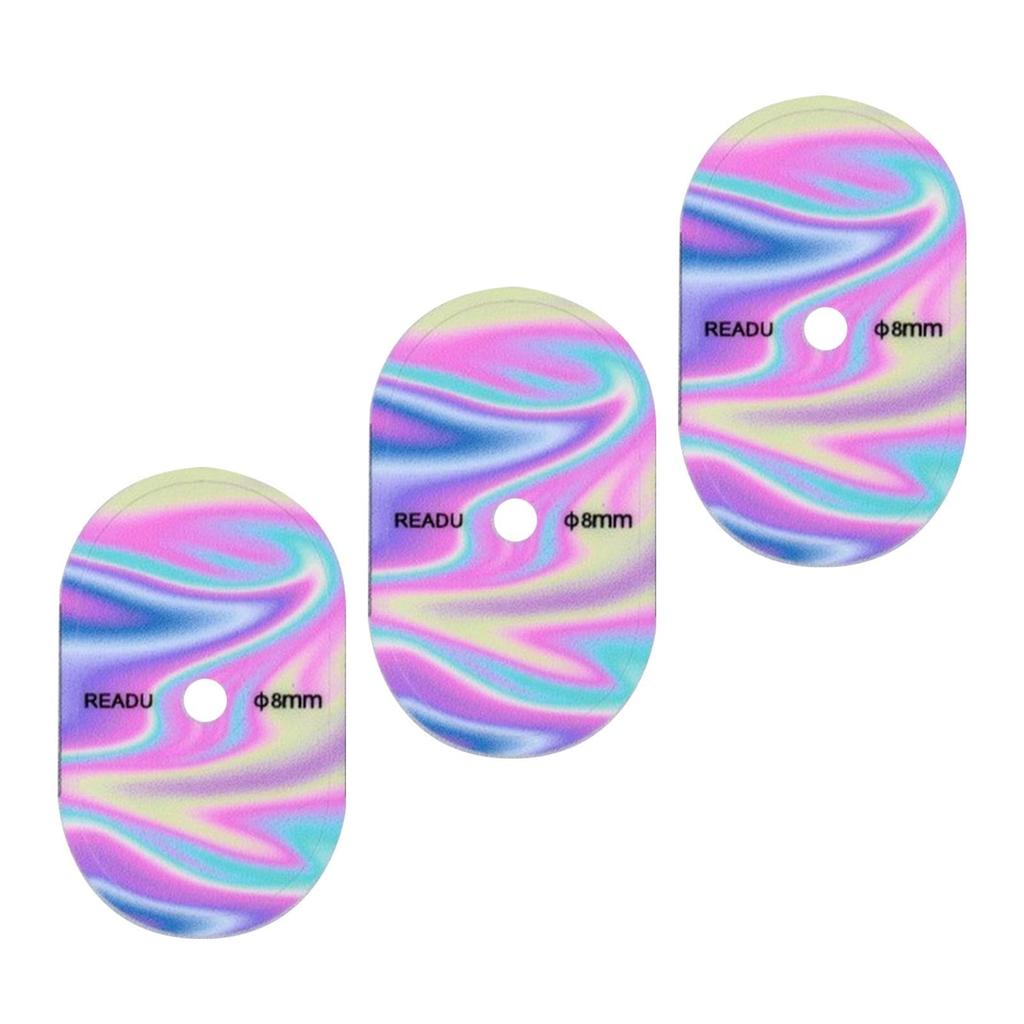 Air Nozzle Stickers, Tire Adhesive Stickers, 3 Pcs Air Pump Decal Road Bike Valve