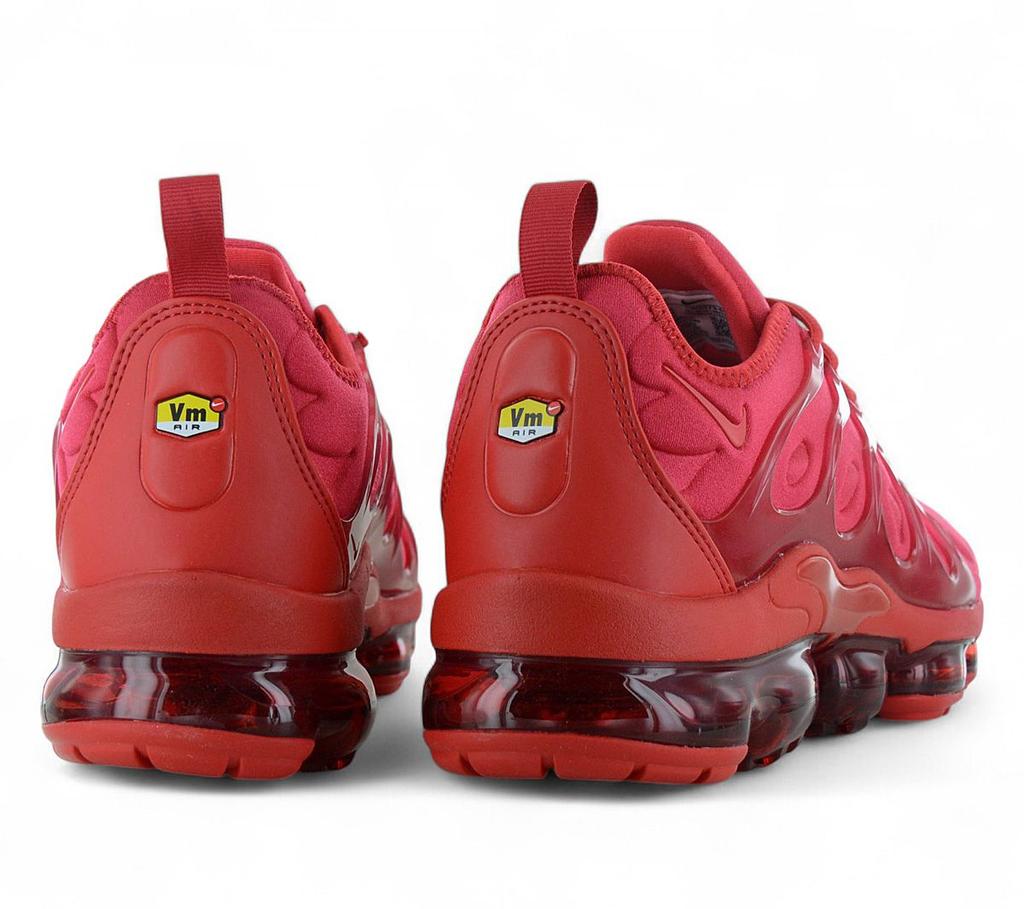 Nike Air VaporMax Plus TN - Triple Rouge - Chaussures Sneakers pour Homme Rouge CW6973-600 ORIGINAL