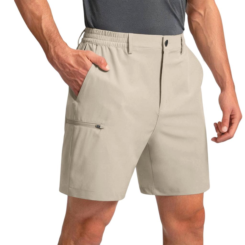 Men's Casual Sports Straight-leg Shorts - Men's Multi-pocket Work Pants