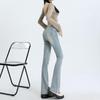 Women's High Waist Flared Jeans: Spring & Autumn Korean Retro Style