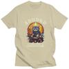 ADHS Würfel für Konzentration Katze Rollenspiel T-Shirt für Männer Reines Baumwoll-T-Shirt Streetwear Kurzarm-T-Shirt Kleidung