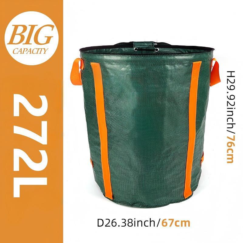 Reusable Large-Capacity Leaf Collection Bag with Slanted Opening