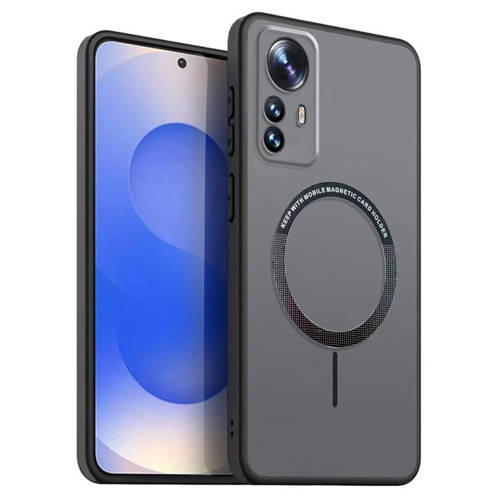 Матовый Полупрозрачный Магнитный Чехол для Телефона для Xiaomi 12T Pro, 12T Мягкая Защитная Крышка из ТПУ