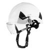 Industrial Safety Helmet, ANSI/ISEA Z89.1 Approved ABS Hard Hat with Visor & 6-Point Ratchet Suspension, Adjustable Vented Hardhat for Men & Women,