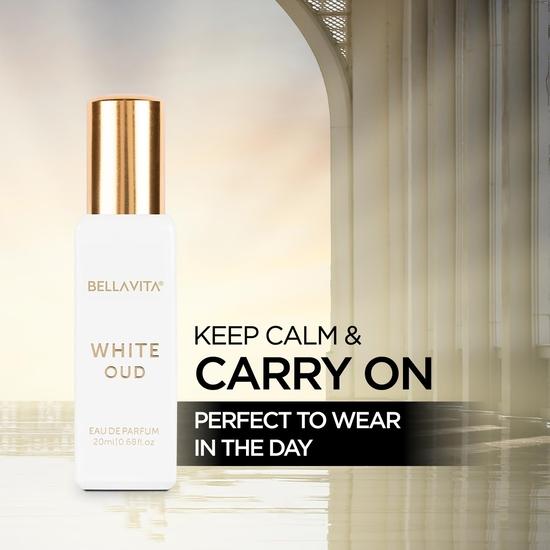 Bella Vita Luxury White Oud & Honey Oud Unisex Perfume Combo with Honey, Lemon & Patchouli , Pack of 2, 20 Ml Each