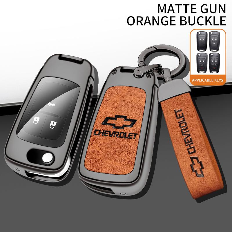 AABHO1 Slitina Kryt Pouzdro na Klíčenku dálkového ovládání auta Pro Chevrolet Chevy Malibu Camaro Cruze Traverse Spark Equinox Sonic Volt Bolt Příslušenství