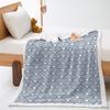 Fan Pattern 2D Digital Printing Thickened Lamb Wool Crystal Fleece Blanket Blanket